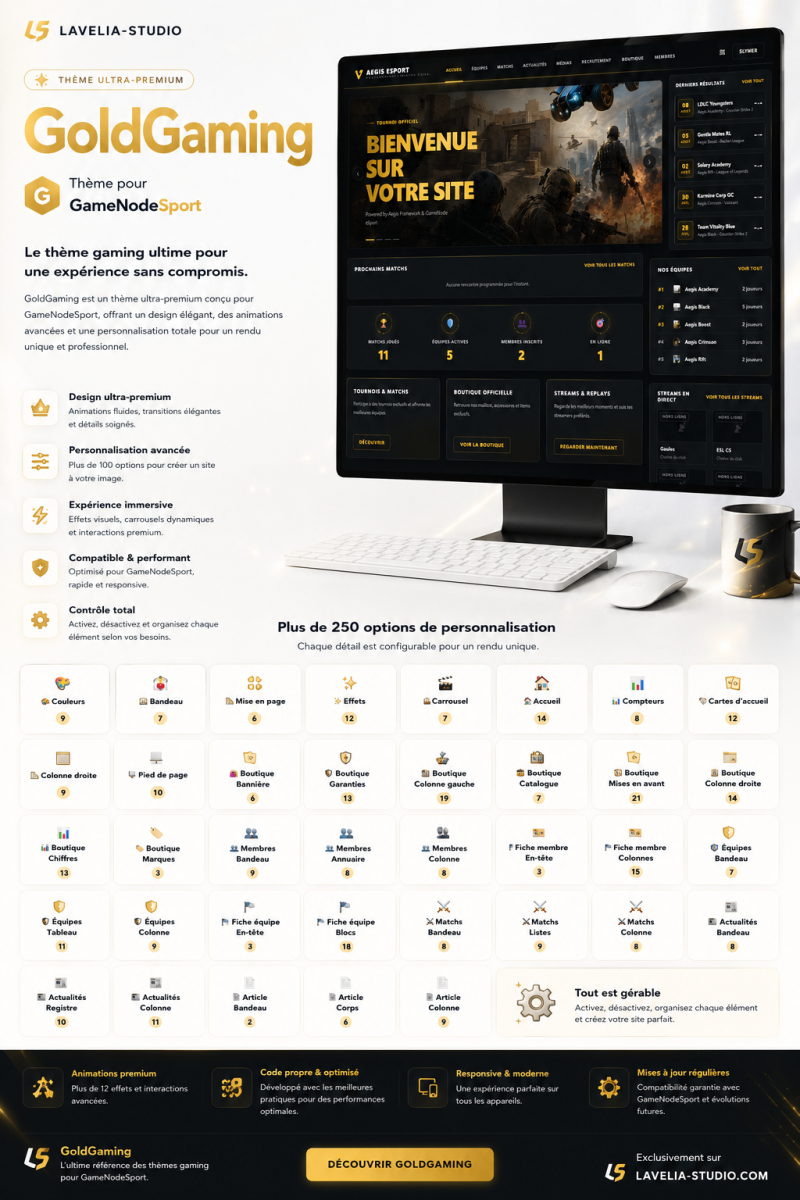 Thème - GoldGaming